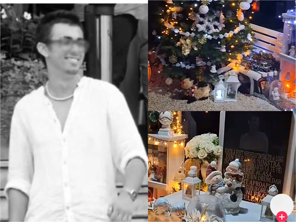 Cum arată mormântul lui Sebi Olariu, victima lui Vlad Pascu. Tată lui e devastat: „Nu mai putem”