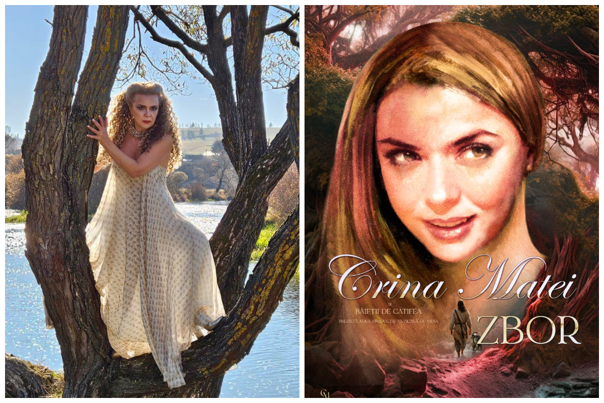 Crina Matei revine pe scena muzicală și lansează piesa „Zbor”! Fanii sunt în extaz