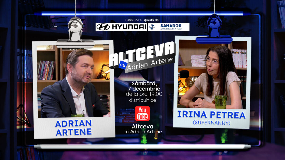 Imagine Stire SUPERNANNY IRINA PETREA propune 18 teme de discuție despre cum ne creștem copiii sănătos | ALTCEVA CU ADRIAN ARTENE | 2review.ro