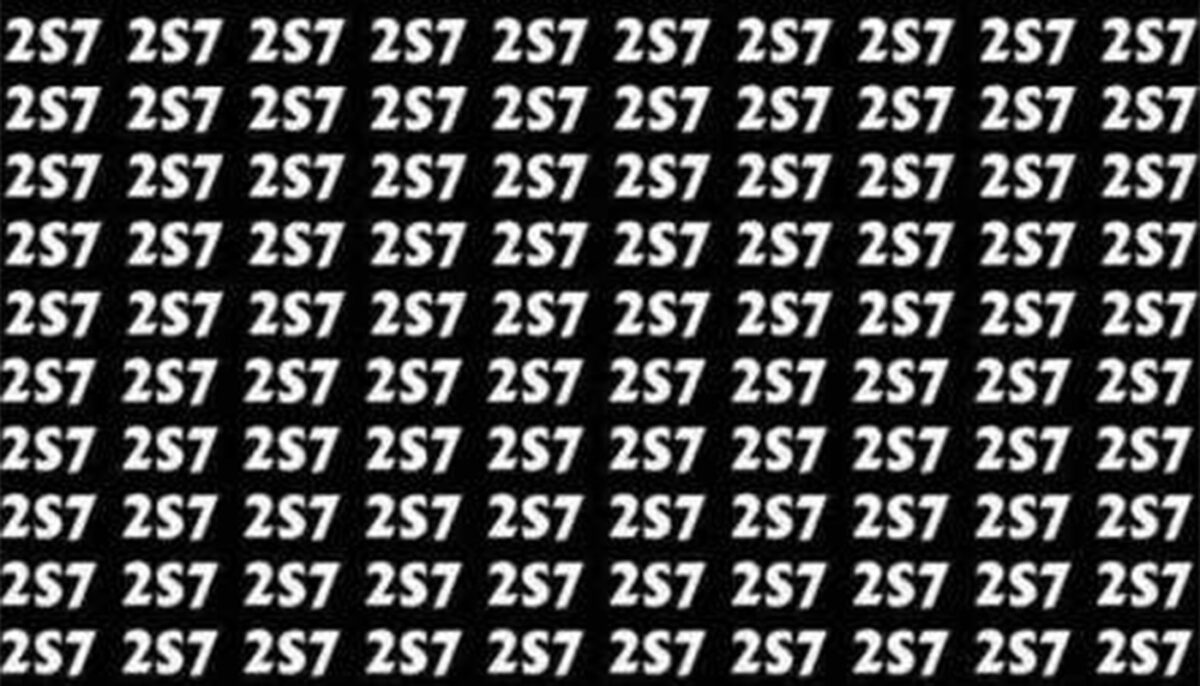 Test de perspicacitate | Găsiți numărul 257 în cel mult 5 secunde!