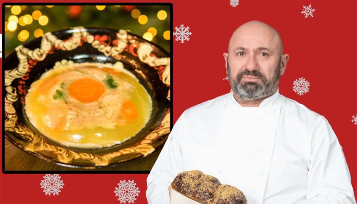 Câți lei costă să comanzi acasă, pentru masa de Crăciun, o piftie de porc din restaurantul lui Cătălin Scărlătescu