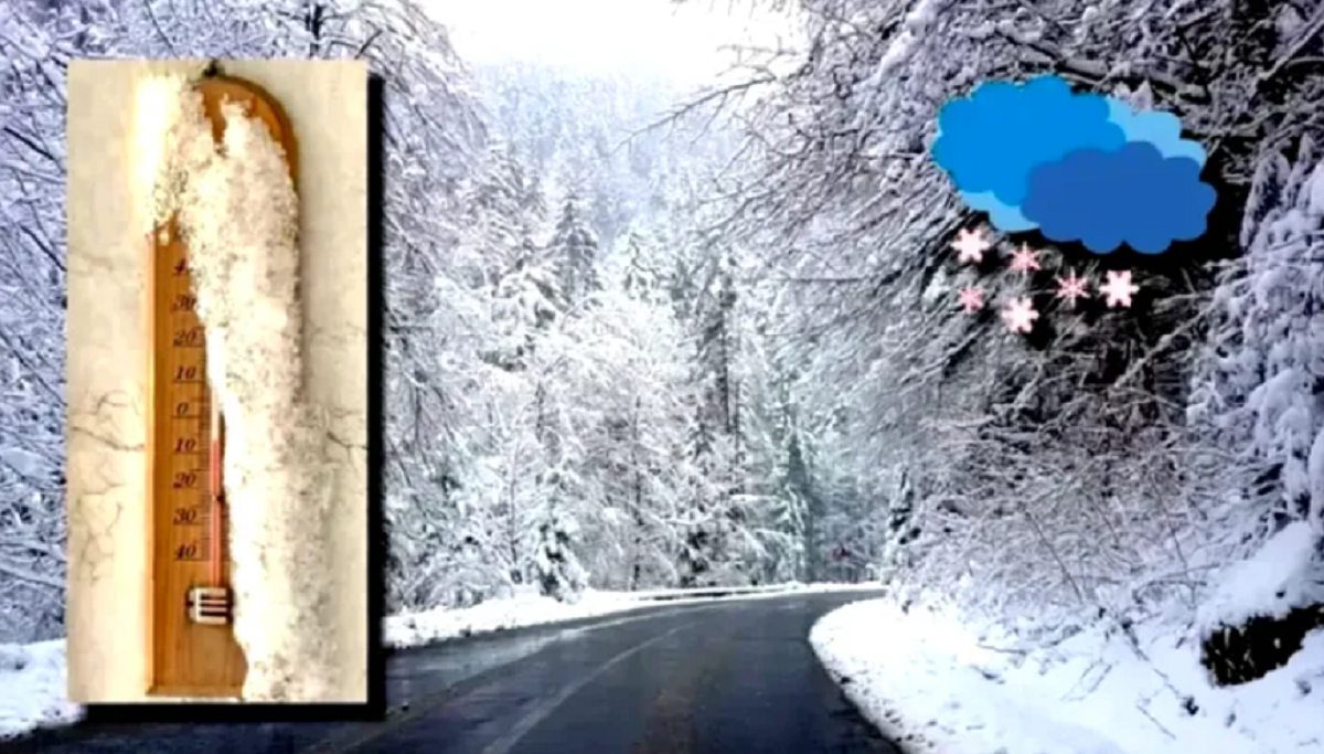 Imagine Stire Prognoza meteo în Vinerea Mare. Zonele din România care vor fi cuprinse de viscol și ninsori neașteptate | 2review.ro