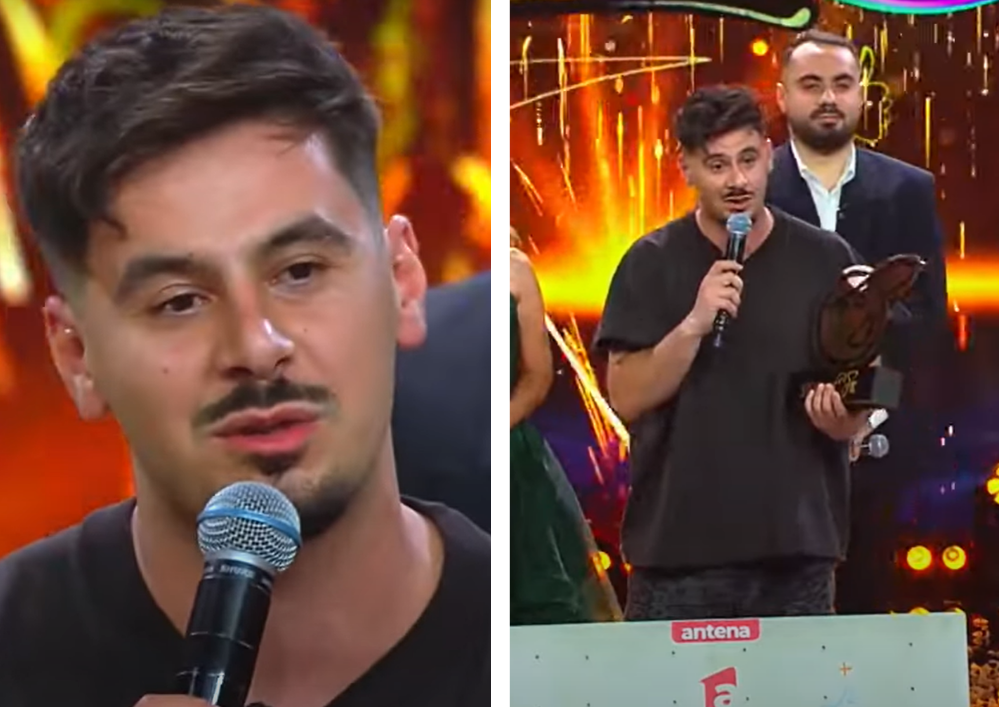 Florentin Păune, câștigătorul iUmor 2024. Sursă foto: Captură YouTube