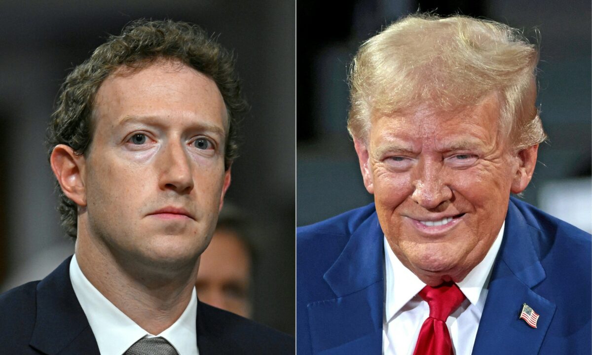Cum încearcă Mark Zuckerberg să se împace cu Donald Trump, înainte de investirea lui. Ce gest scump a făcut