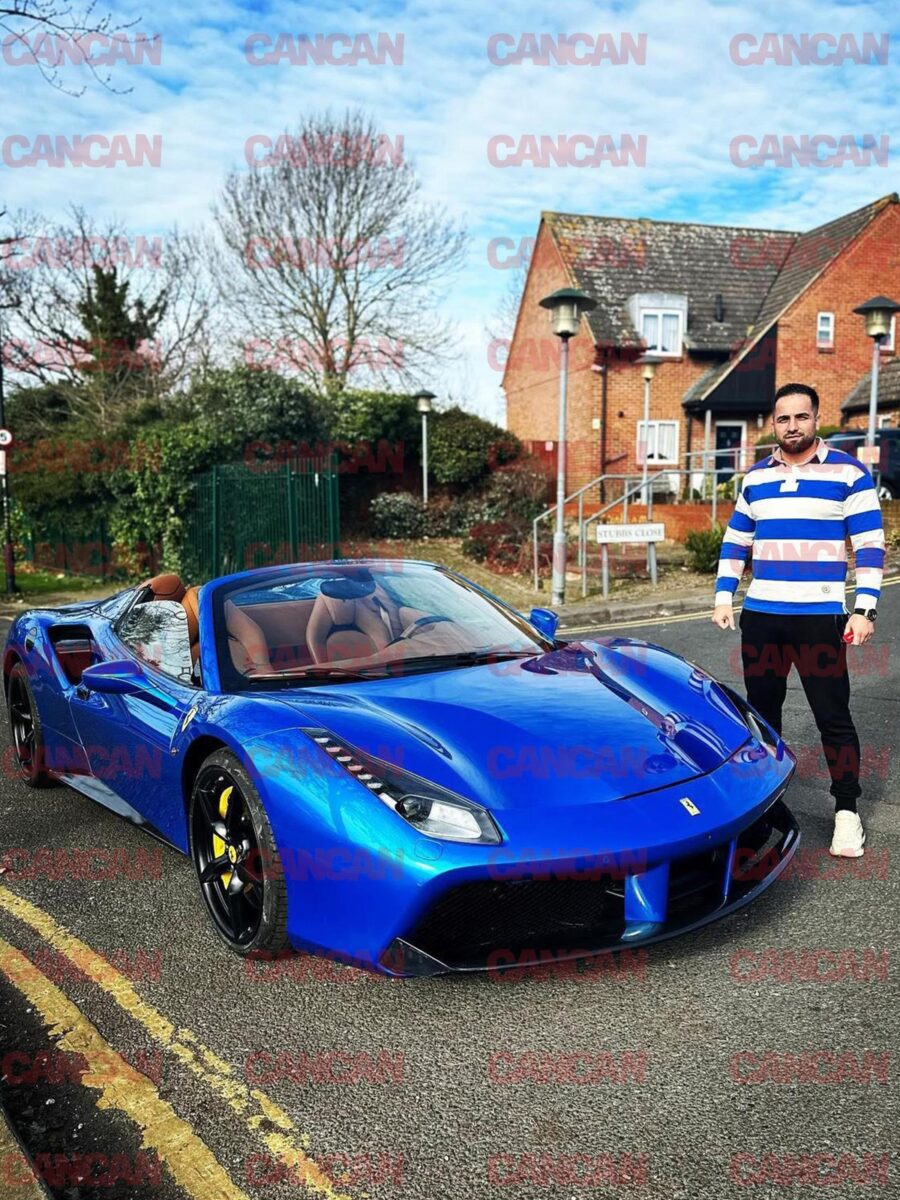 Alexandru Bitu își asortează chiar și garderoba cu Ferrari-ul