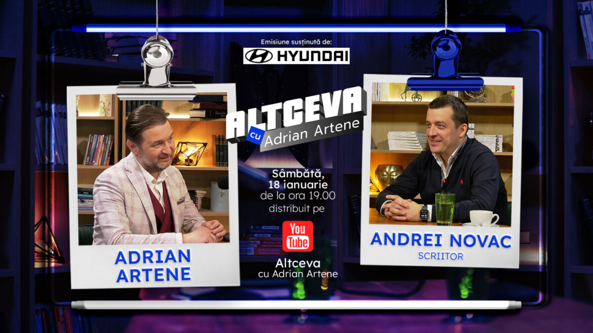 Imagine Stire Andrei Novac, despre puterea vindecătoare a culturii, la „Altceva cu Adrian Artene” | 2review.ro