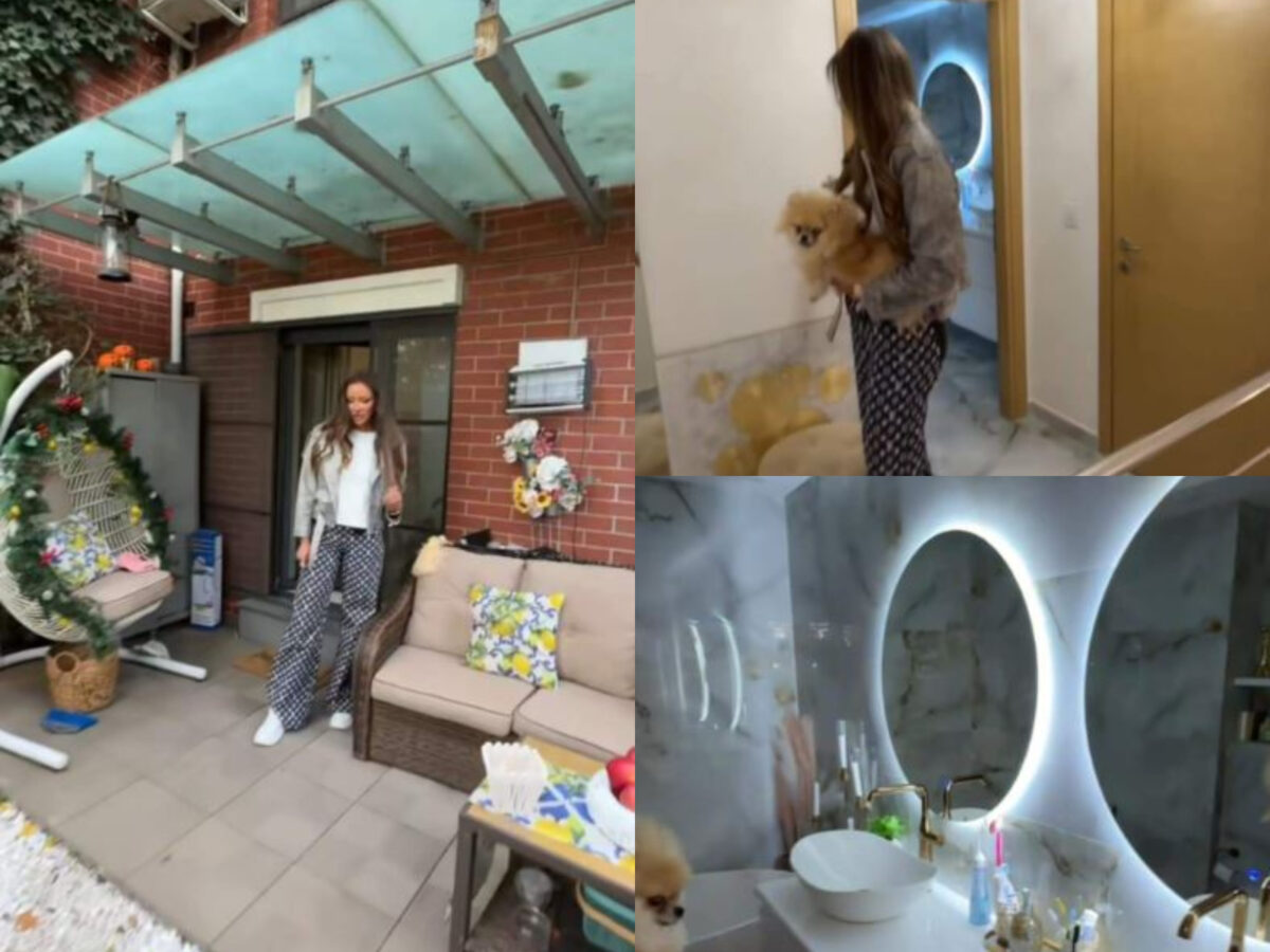 Cum arată penthouseul de lux al Biancăi Drăgușanu. Până și în baie are decorațiuni scumpe