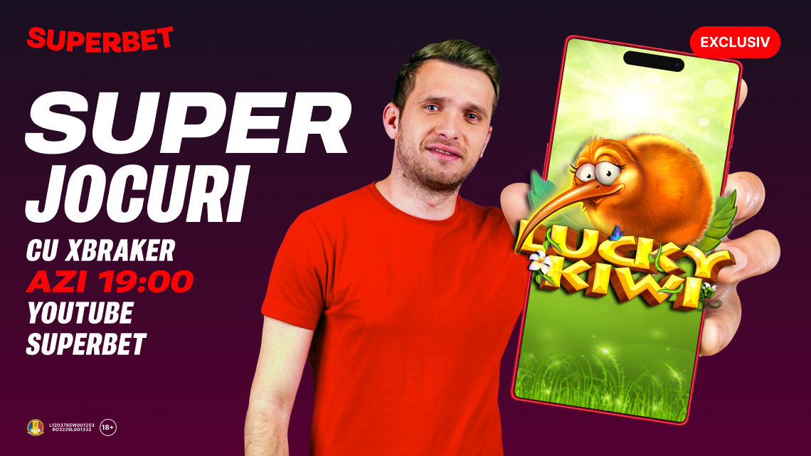 Imagine Stire (P) Semne bune anul are, doar la SuperJocuri cu Xbraker! Prima ediție din 2025, live pe YouTube Superbet de la 19:00 | 2review.ro
