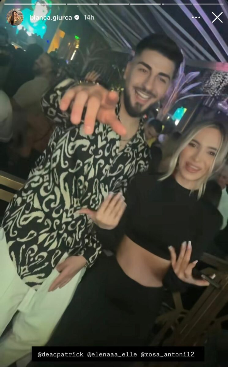 Patrick șui Elena. Sursă foto: Instagram