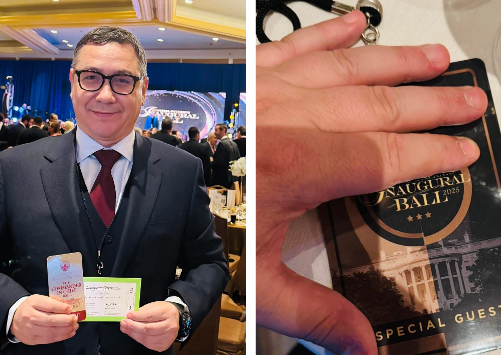 Victor Ponta nu mai poartă verigheta. Sursă foto: Facebook