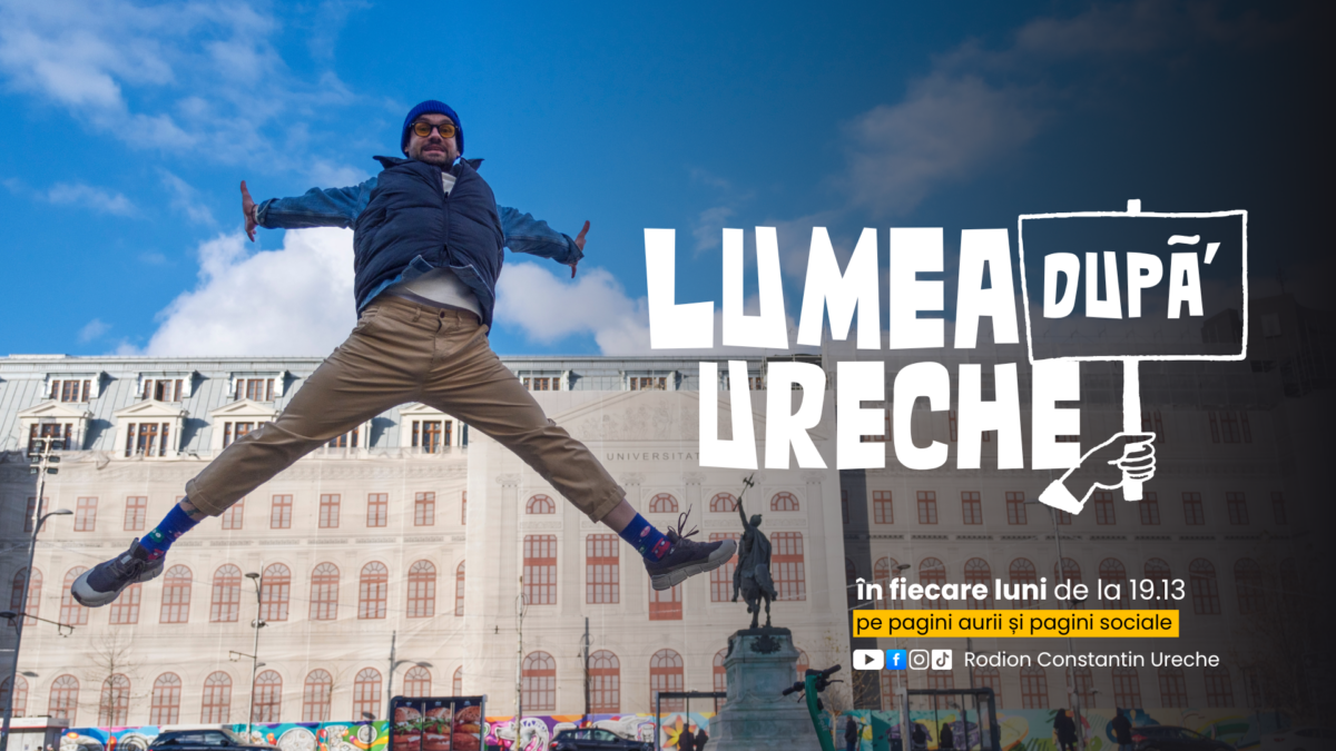 COMUNICAT. Inginerul Rodion Constantin Ureche vrea să schimbe lumea cu 1000 de idei geniale – sau cel puțin să te facă să zâmbești!