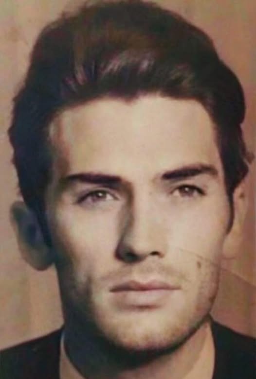 Tatăl Andreei Berecleanu în tinerețe. Sursă foto: Facebook