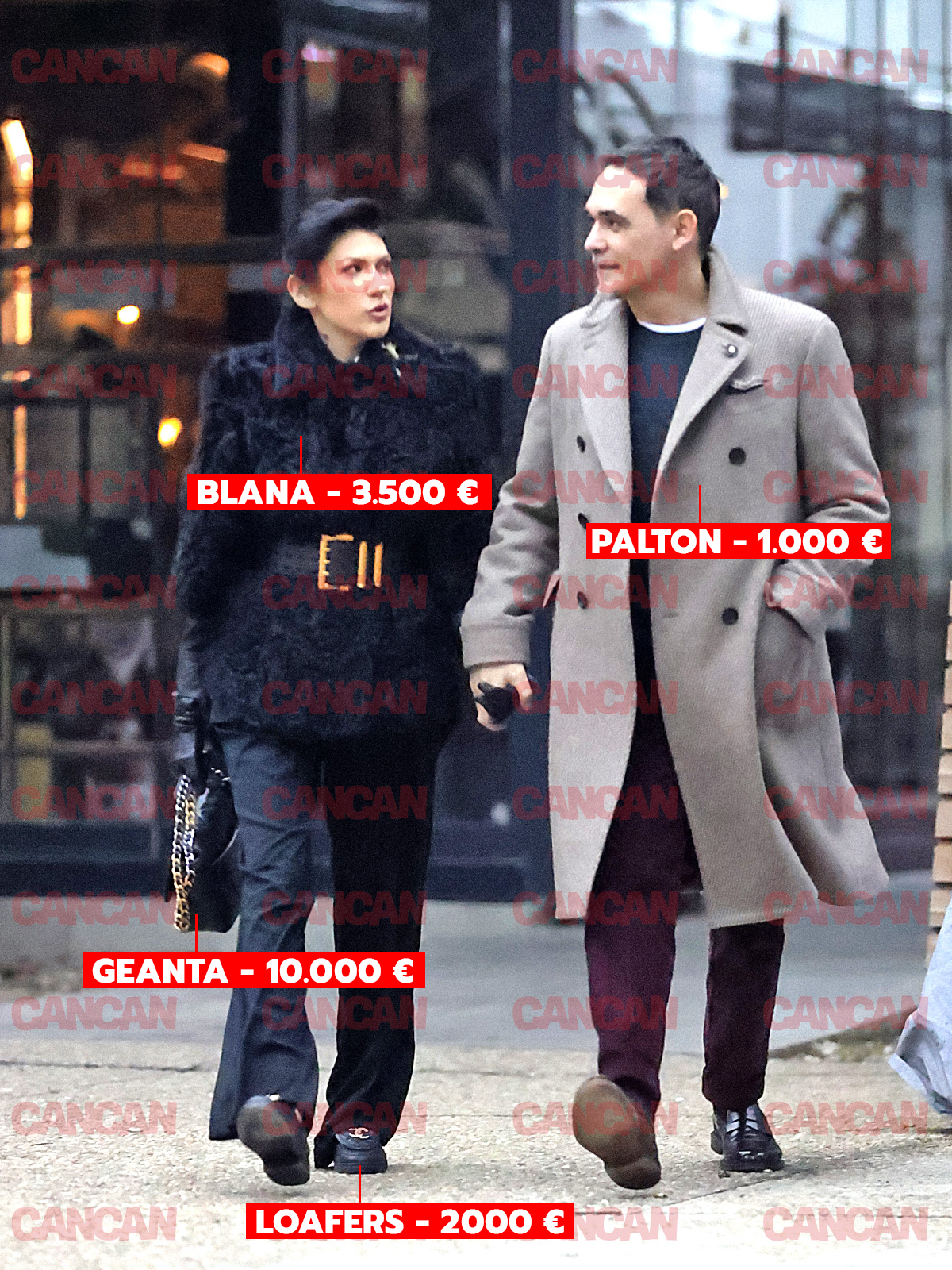 Cei doi au atras privirile cu ținutele de mii de euro