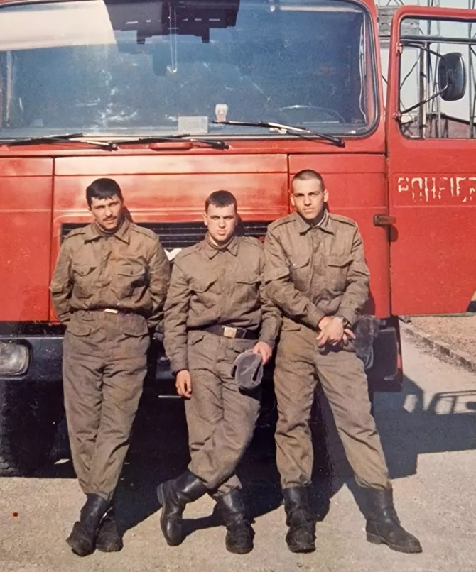 Ștefan Popescu pompier