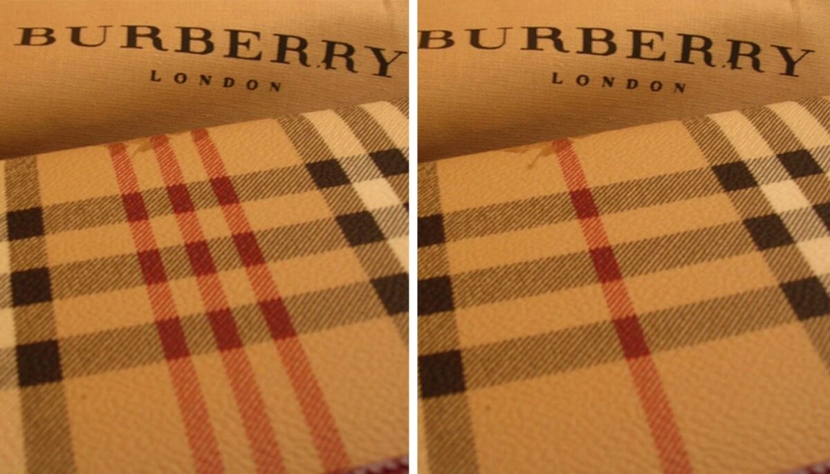 Imagine Stire Test de logică | Una dintre aceste două genți Burberry este originală, iar cealaltă fake. Știți care? | 2review.ro