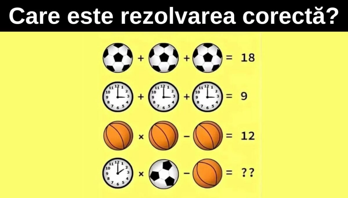 Imagine Stire Test IQ | Numai geniile adevărate ale României rezolvă acest exercițiul în doar 9 secunde! | 2review.ro