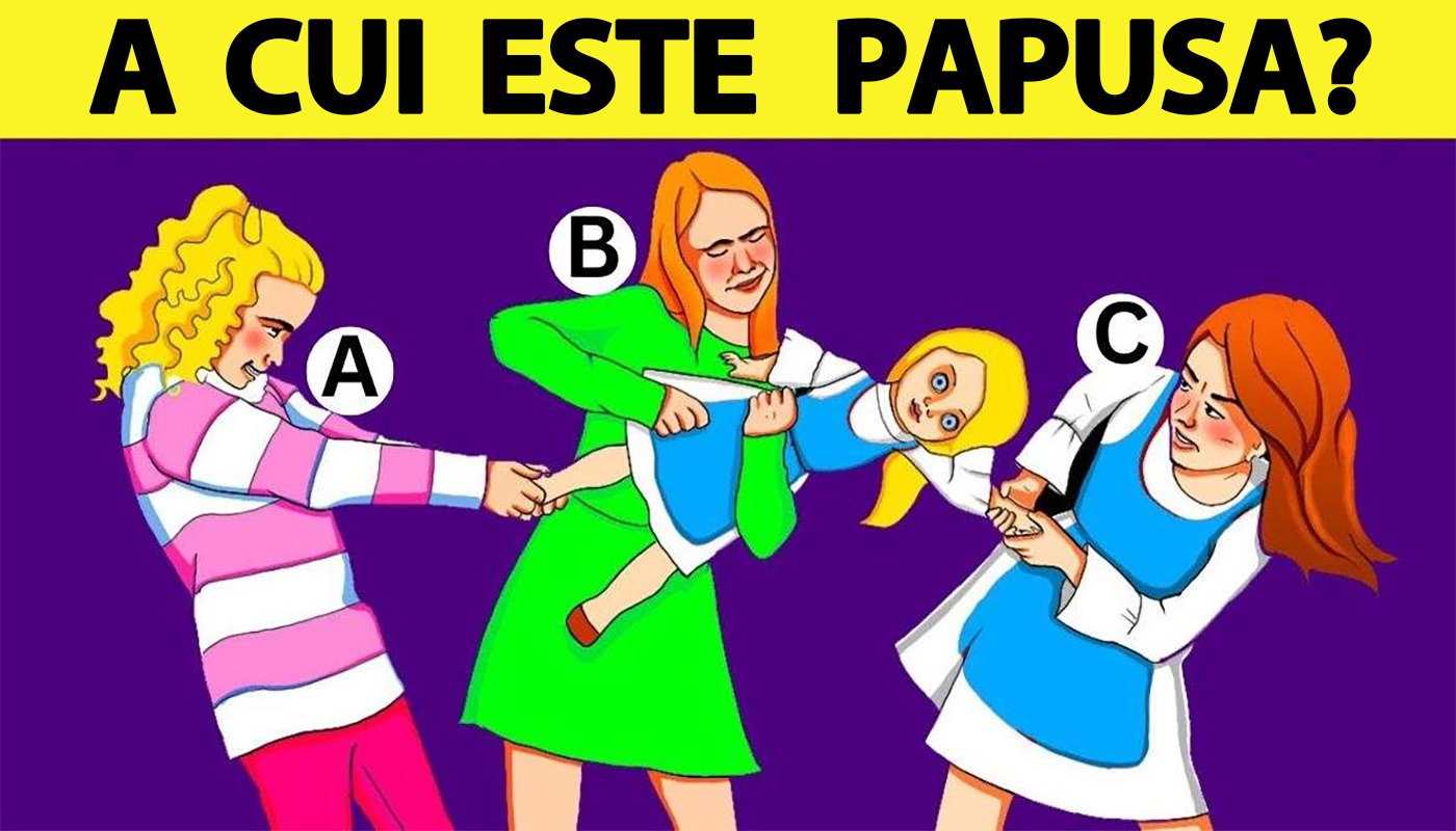 Test de inteligență | Cărei fete aparține, de fapt, păpușa din imagine?