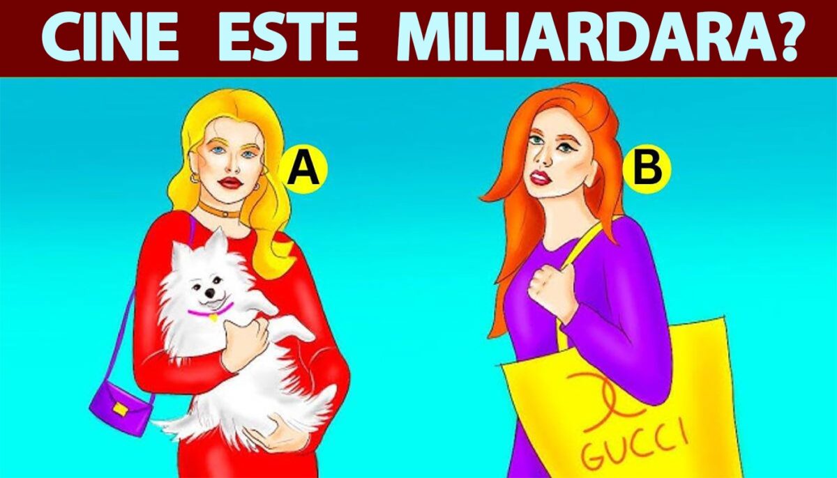Test de perspicacitate | Care dintre aceste două femei este miliardară?