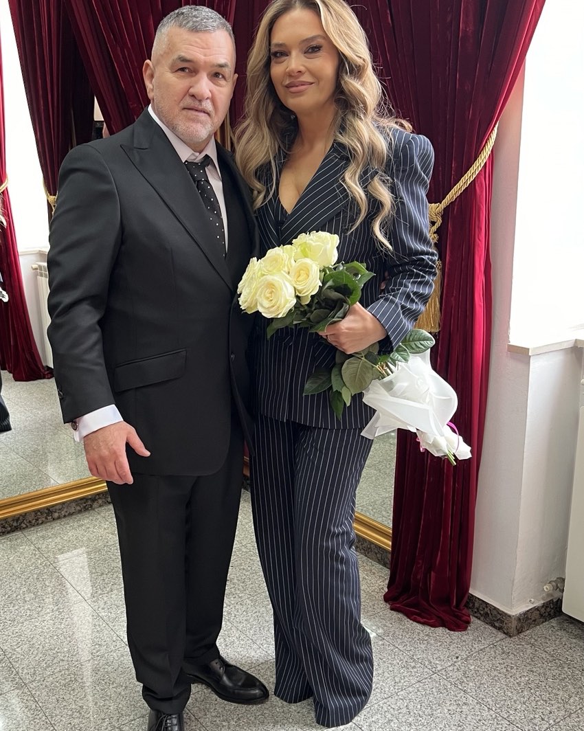 Leonard Doroftei și Monica sunt împreună de 30 de ani, iar nașul lor a fost promotorul relației