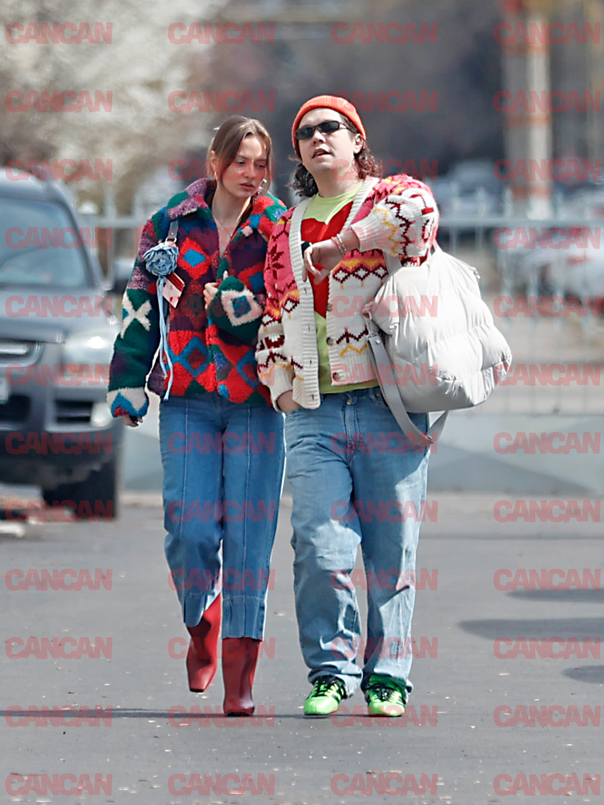 Oana Matache și Radu Siffredi în ținute nonconformiste