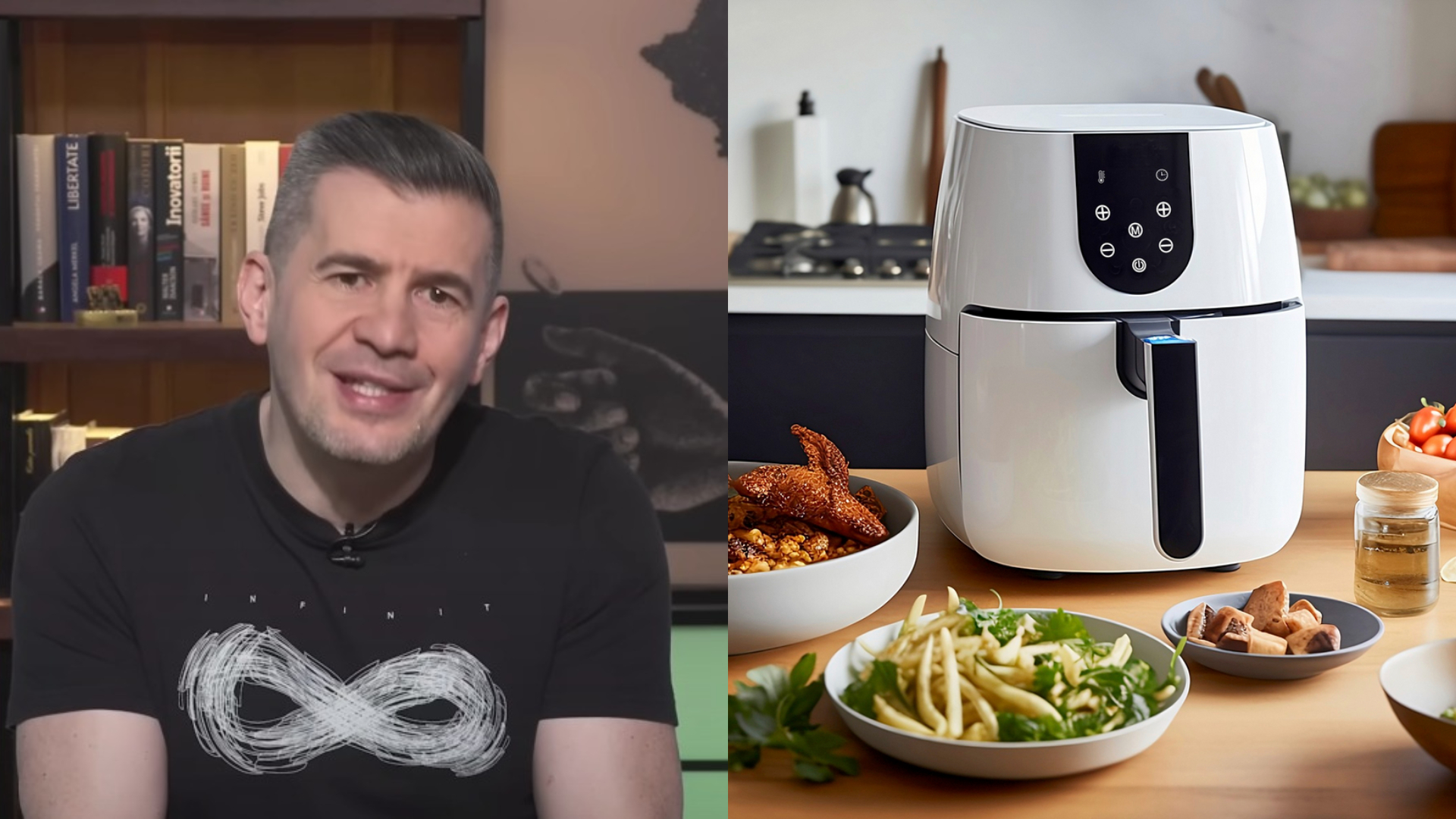 Gătești mâncare la “air fryer”? Cât de sănătoasă este, de fapt, potrivit lui Dragoș Pătraru