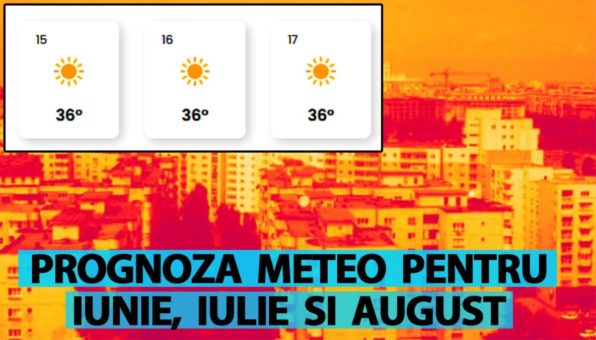O nouă vară caniculară? Cum va fi vremea în iunie, iulie și august 2025, potrivit meteorologilor Easeweather