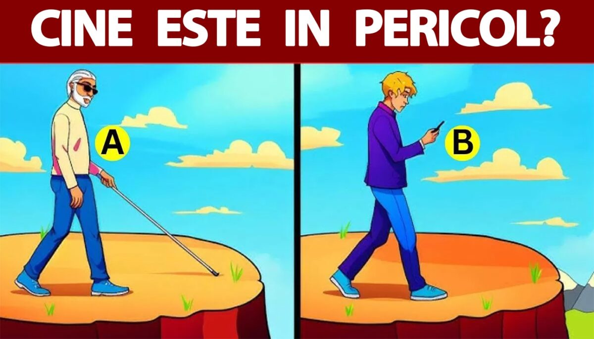 Test de inteligență exclusiv pentru genii | Cine este în mare pericol?