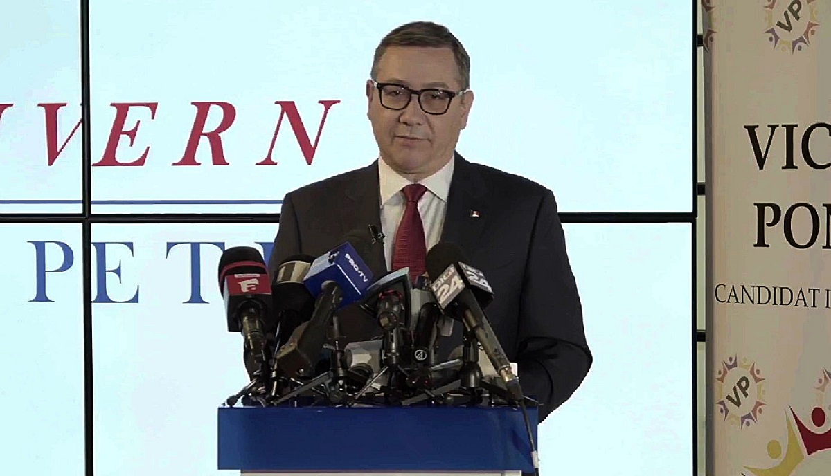 Este oficial! Victor Ponta și-a anunțat candidatura la alegerile prezidențiale