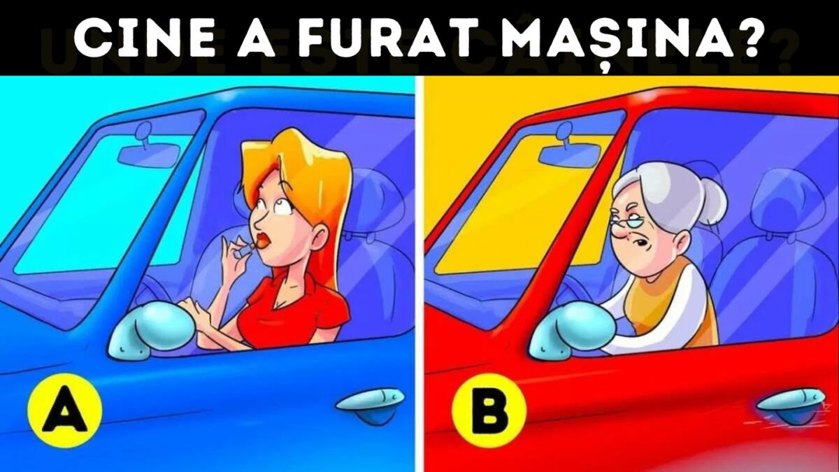 Imagine Stire Test IQ pentru genii | Cine a furat mașina? Doar 1% din oameni își dau seama în doar 5 secunde! | 2review.ro