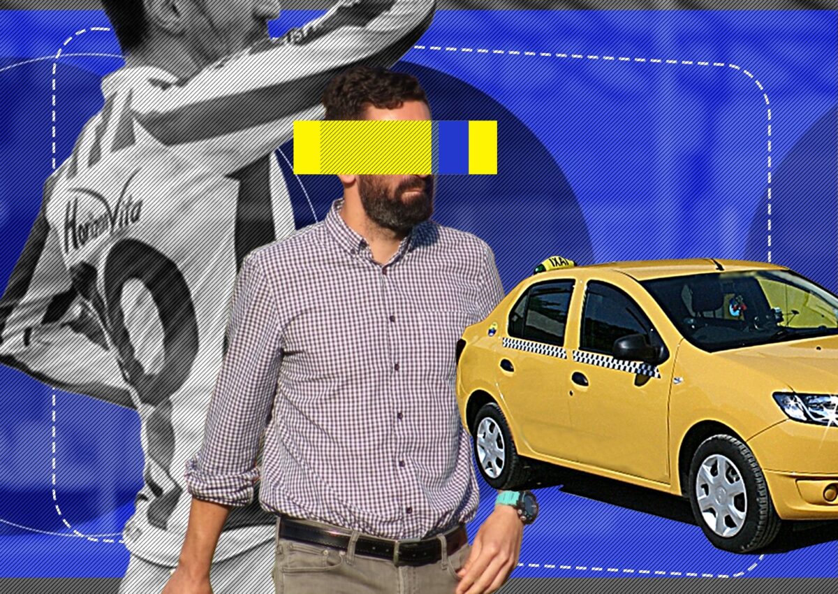 Surpriză din lumea fotbalului: un fost campion al României s-a făcut taximetrist de ocazie! ”Mi-am cumpărat un Logan din anul 2000”