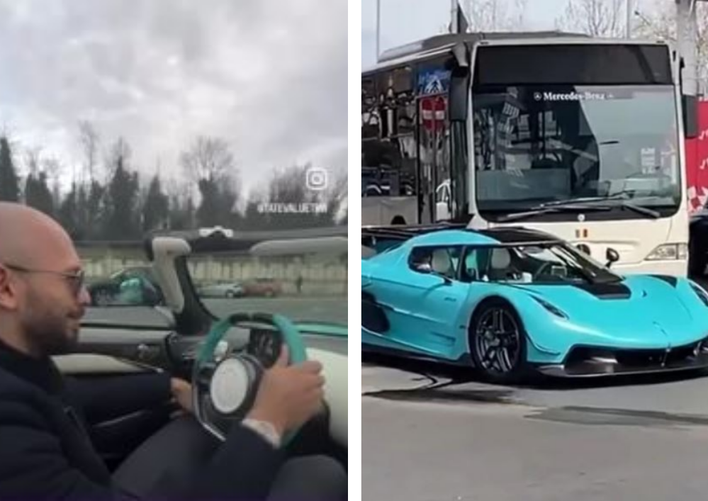 Bolidul de 5 milioane de euro al lui Andrew Tate, avariat! Reparația costă cât o vilă de lux