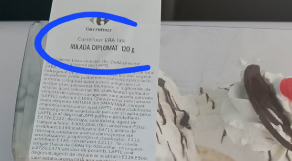 Nu e un banc! Un bărbat din Iași și-a comandat o rulada diplomat de 120 gr. Cât cântărea, de fapt: ”Mulțumim, Piedone”