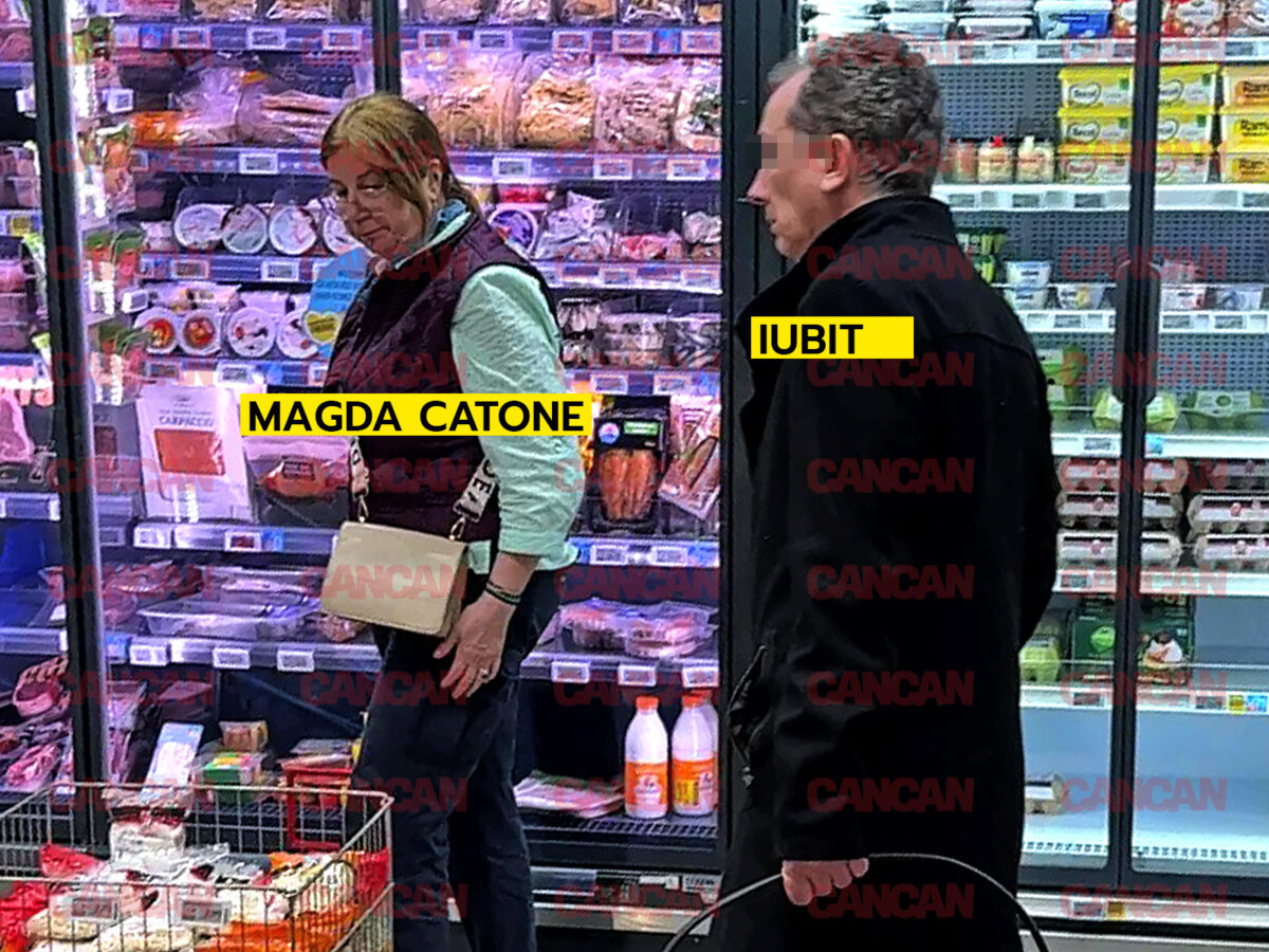 Magda Catone și partenerul ei au fost împreună la o sesiune de cumpărături