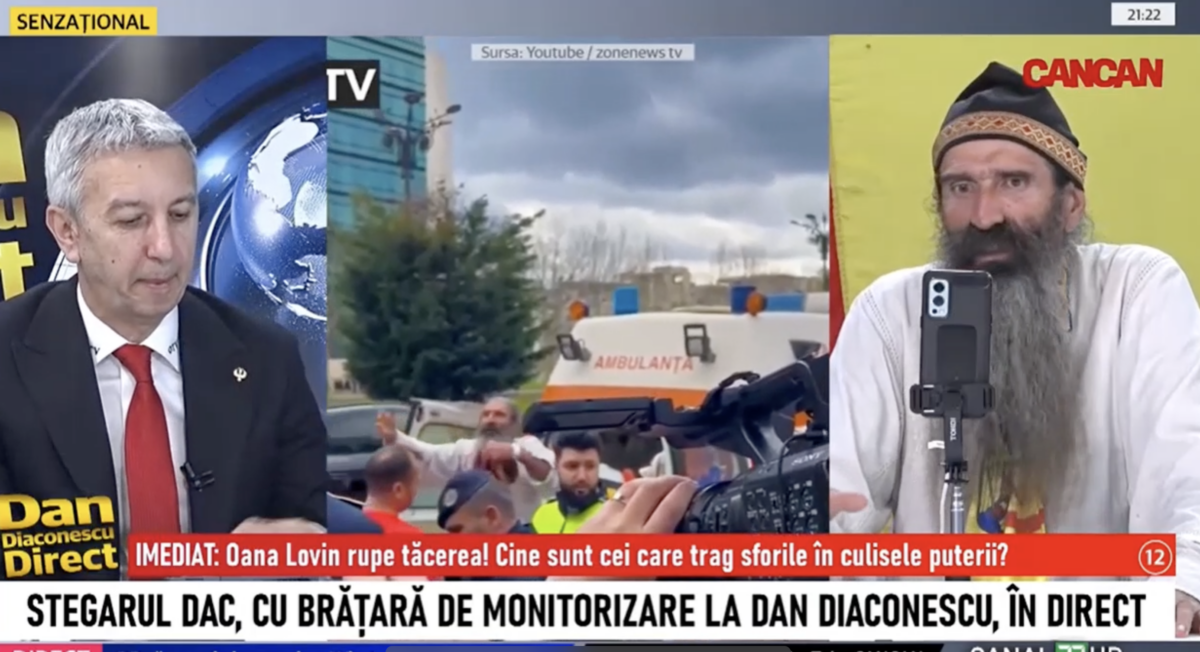 Cum se apără Stegarul Dac, după ce un jandarm l-a acuzat că l-a lovit | Dan Diaconescu Direct
