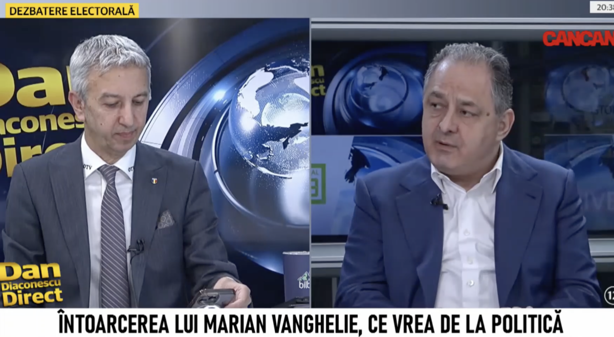 Marian Vanghelie a făcut anunțul șoc: “Vine Călin Georgescu președinte! Va fi o resetare”