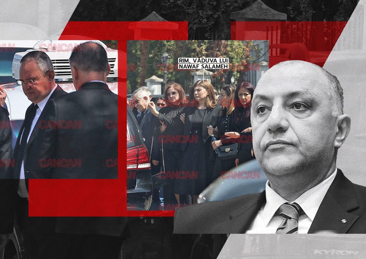 Miliardarul ”Alexandrion” a fost înmormântat! Nicolae Ciucă și fostul ambasador al SUA l-au condus pe ultimul drum