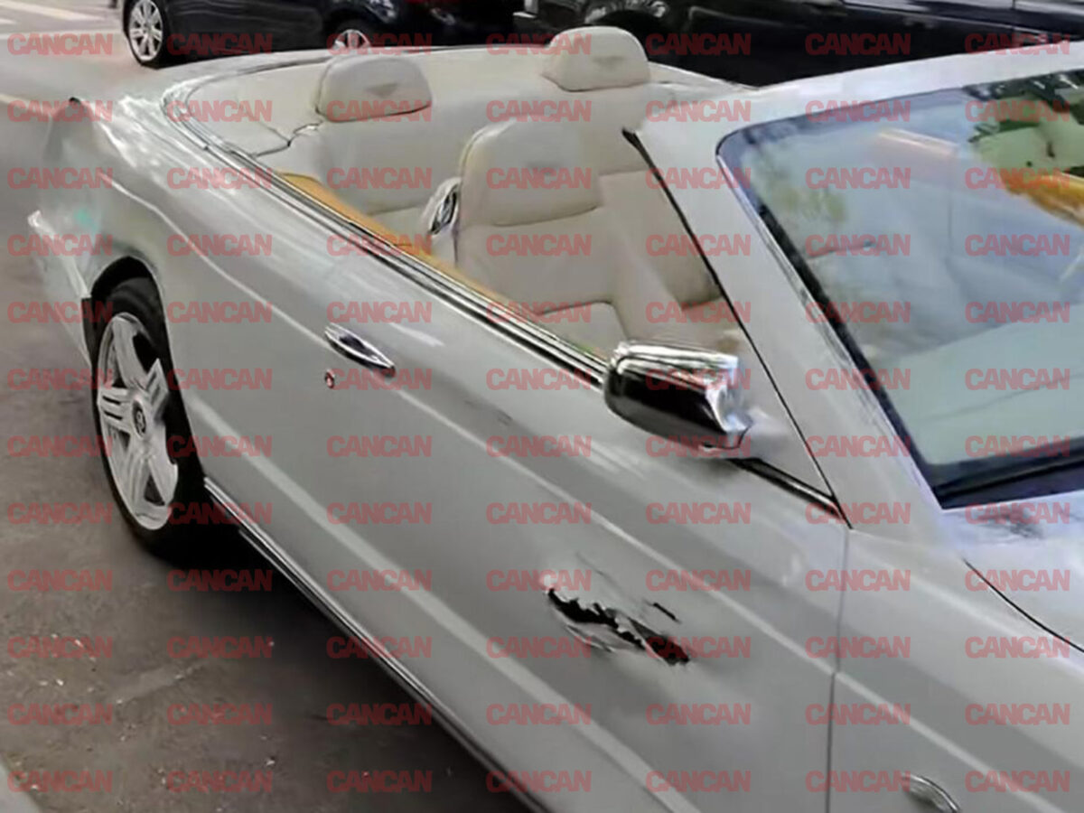 Bolidul în valoare de 300 de mii de euro al milionarului a fost avariat 