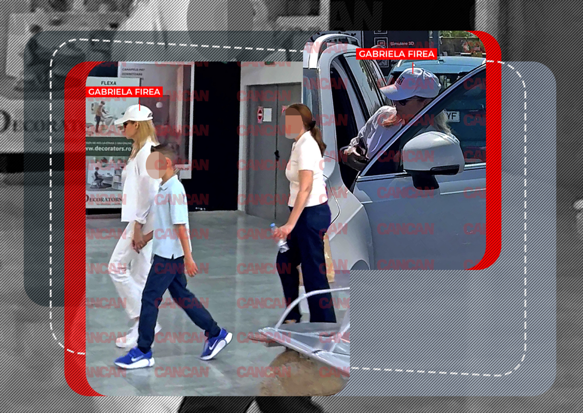 Gabriela Firea, sub acoperire! Fostul edil șef al Capitalei a ”atacat” la mall, cu bona și băiatul