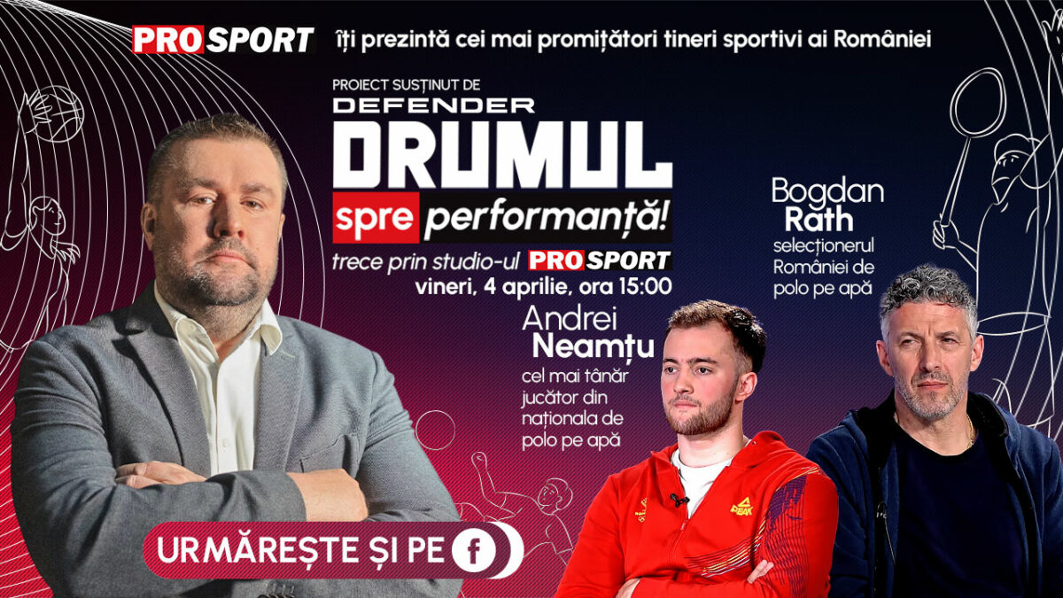 Imagine Stire Emisiunea „Drumul spre performanță”, vineri 4 aprilie, de la ora 15.00. Supraviețuiește disciplina sportivă polo pe apă în România? | 2review.ro