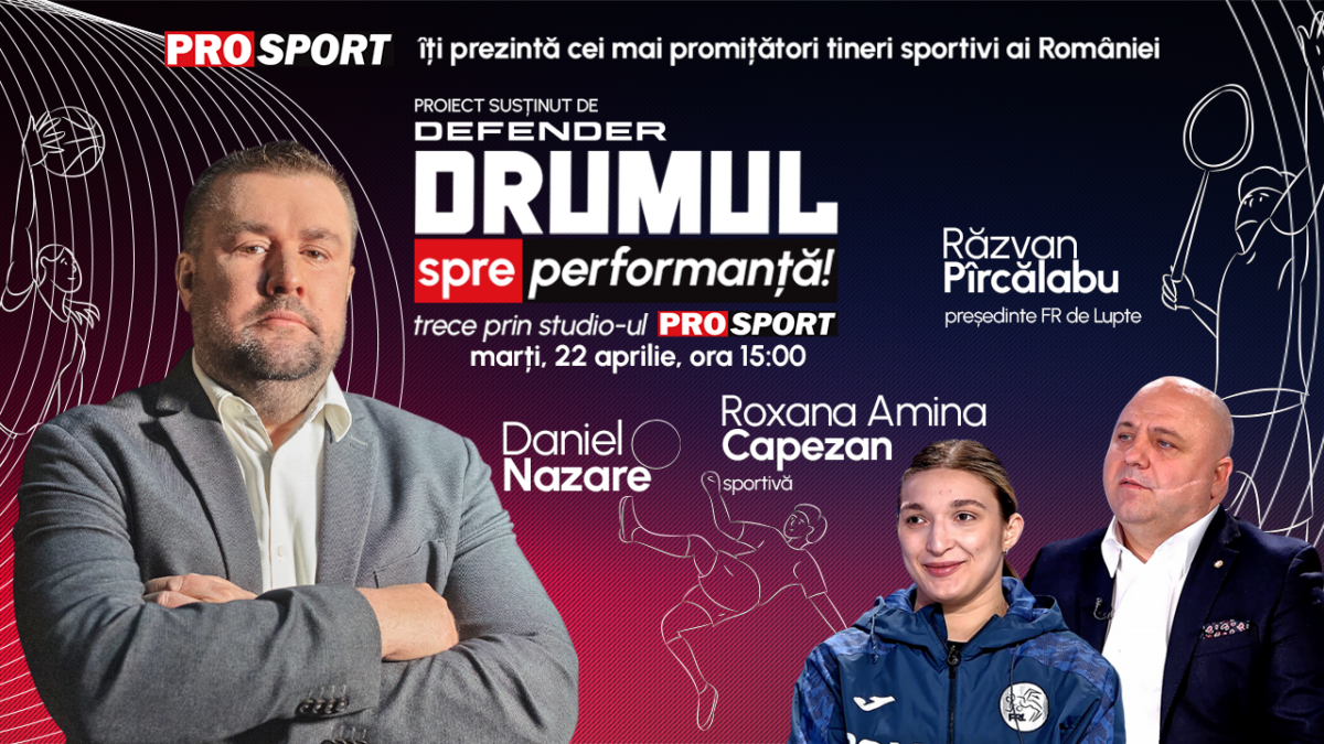 Imagine Stire Andreea Amina Capezan și Răzvan Pîrcălabu vin la emisiunea „Drumul spre performanță”. Au luptele viitor în România? | 2review.ro
