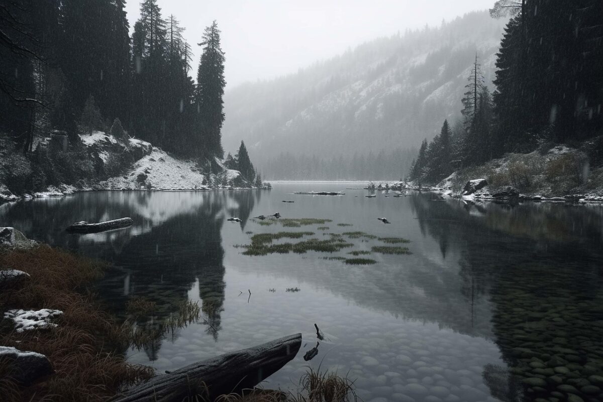 Lacul misterios din Bucegi a cărui apariţie, prevestită de vânt şi grindină, este însoţită de moartea unui om