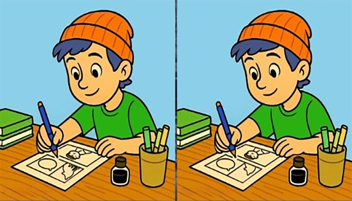 TEST IQ | 3 diferențe în maximum 17 secunde: Le puteți găsi?