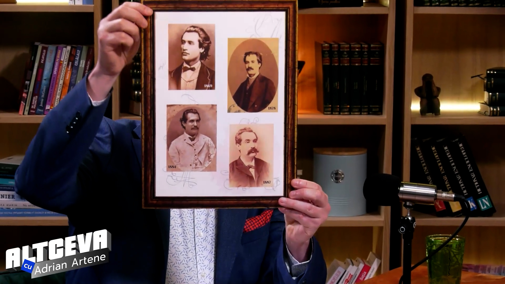 Cele patru fotografii existente cu Mihai Eminescu