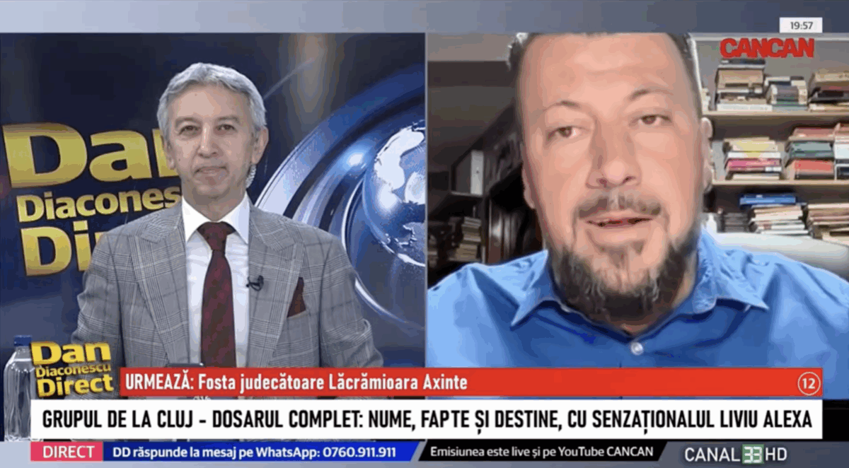 ”Sistemul paralel și-a luat țara înapoi”. Liviu Alexa, dezvăluiri incendiare la dan Diaconescu Direct