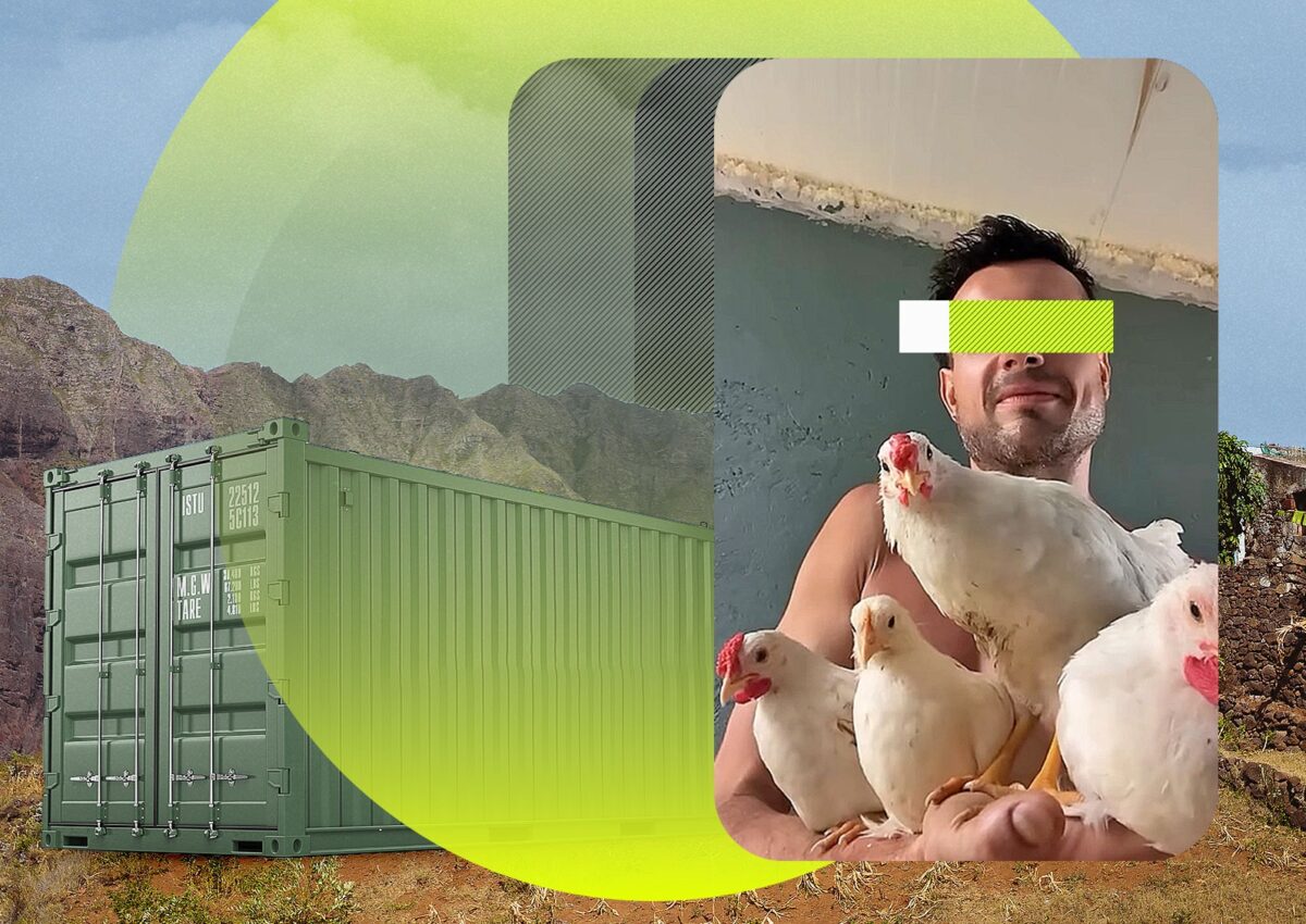 Povestea fascinantă a unui actor român care doarme într-un container și crește păsări în Tenerife! Acum se pregătește să înfrunte cele mai mari ispite la Tempting Fortune!  ”Locuiesc undeva pe câmp, am o grădină și niște găini”