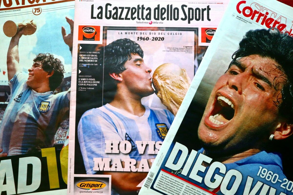 Procesul împotriva medicilor lui Maradona a fost anulat. Filmările cu unul dintre judecători au provocat un scandal uriaș