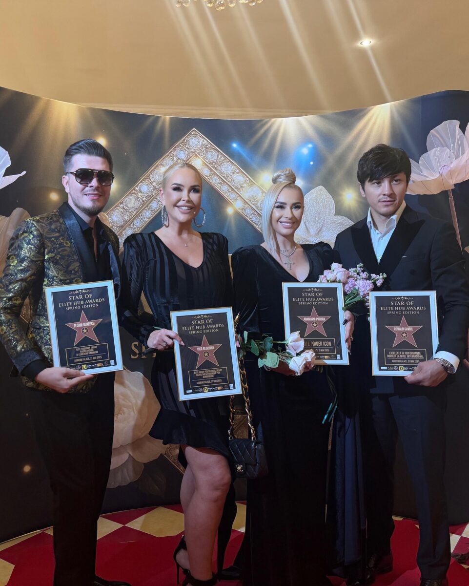 Cătălin Botezatu, Anamaria Prodan, Vica Blochina și Oana Roman au fost premiați în cadrul unei gale dedicate succesului