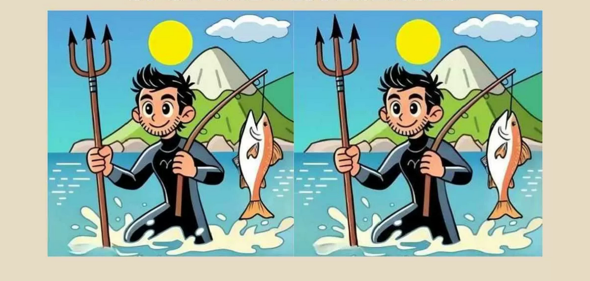TEST IQ | Găsiți cele 3 diferențe dintre aceste două poze. Geniile o fac în maximum 10 secunde!
