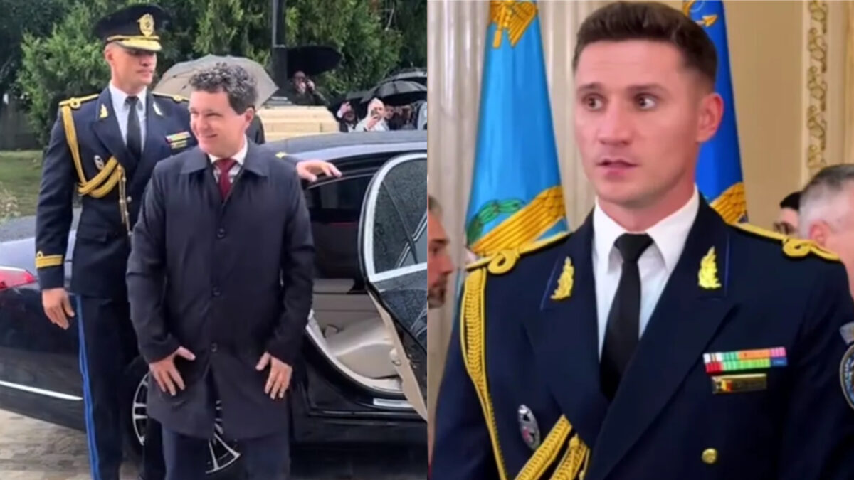 Ce face Ionuț, ofițerul SPP, când nu-l păzește pe Nicușor Dan. Cum a fost surprins în timpul său liber