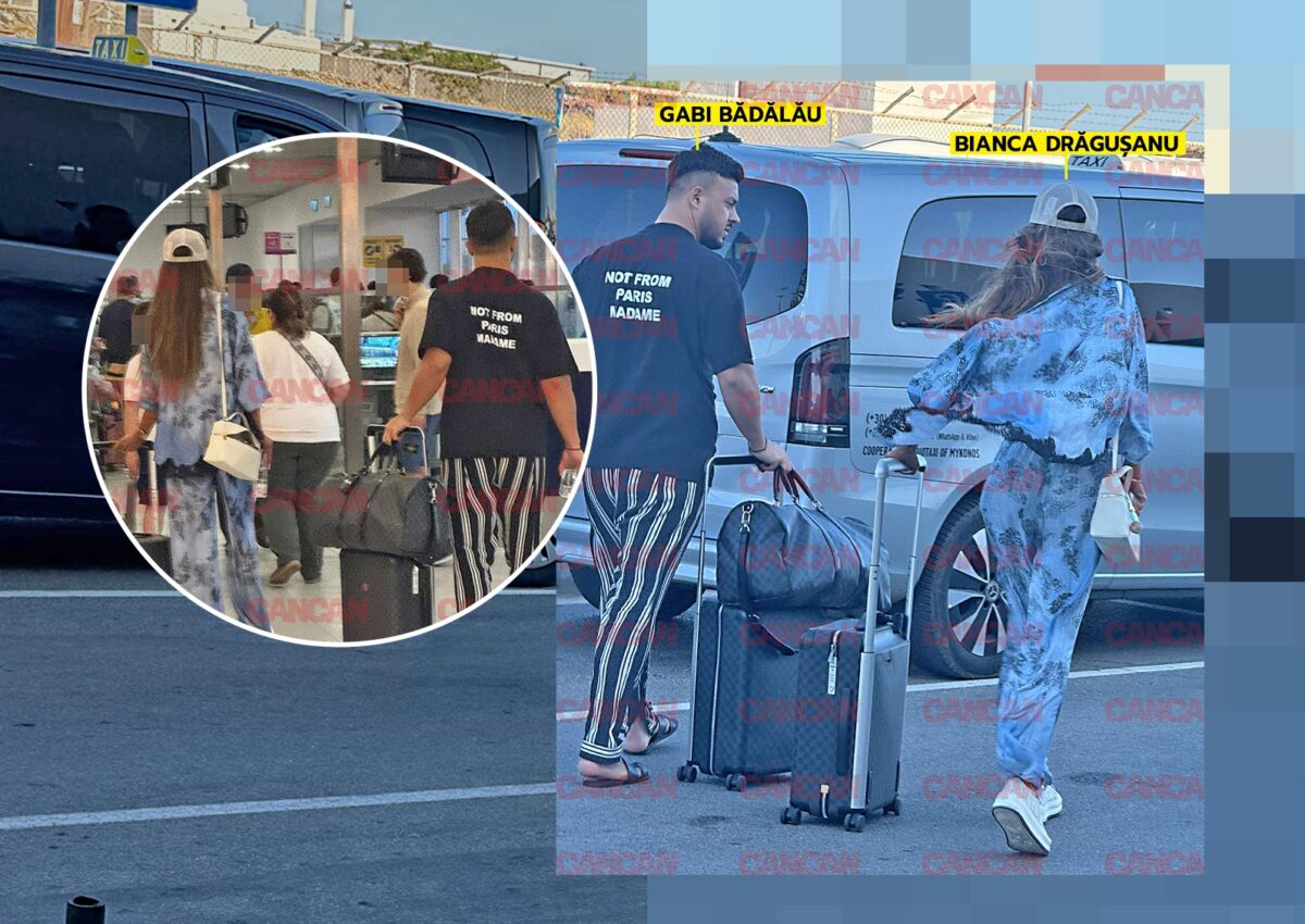 Bianca Drăguşanu şi-a adus iubitul în pragul disperării în aeroport! „Diva supremă” a comis-o, Bădălău a pedepsit-o în avion!